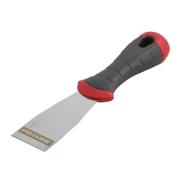 ERGONOMIKUS GUMÍROZOTT NYELŰ INOX SPAKLI - 150MM